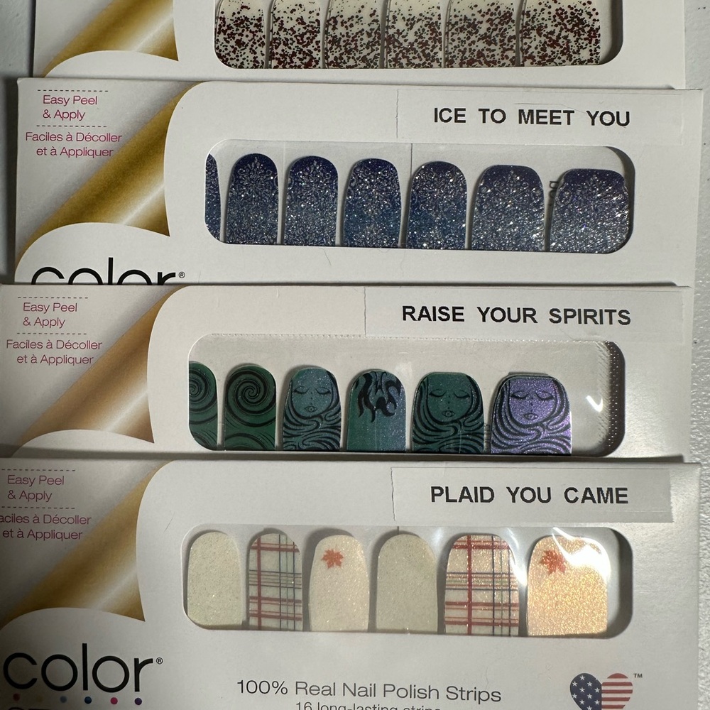 Color Street Nail Polish Strips Set